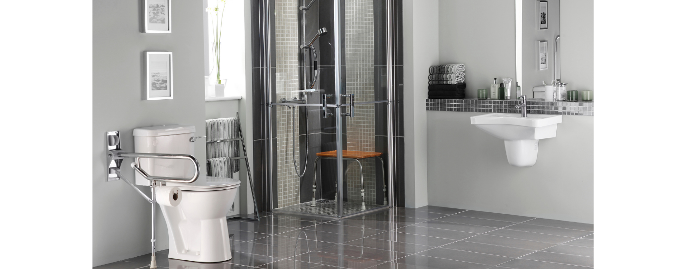 Update your bathroom for disable people and with limited mobility 