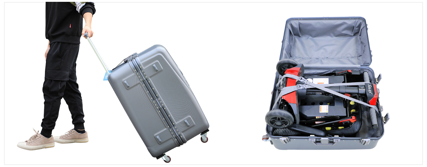 flight travel case for mobility scooter