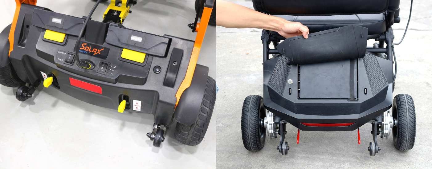 Power wheelchair battery
