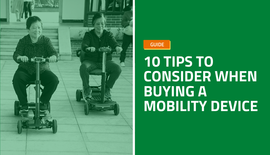 If you or your loved one needs a mobility device and don't know the first step to take, fret not! We are here to simplify things for you. We want to share with you 10 tips that you must always keep in mind when you are buying a mobility device. Let's dive right into the goodies.